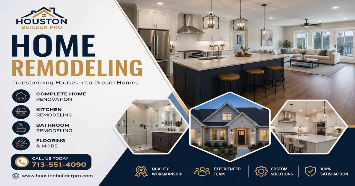 Houston Kitchen Remodeling Cost Guide by Houston Builder Pro: Budgets, Timelines & What’s Included
