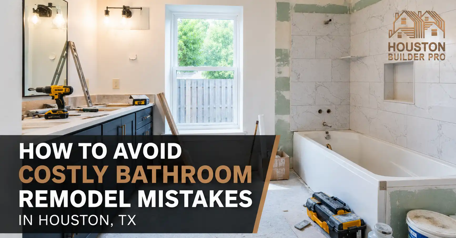 How to Avoid Costly Bathroom Remodel Mistakes in Houston, TX