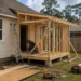 contractor building home addition in Houston TX