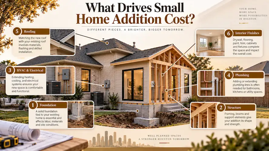 Factors that affect small home addition construction cost