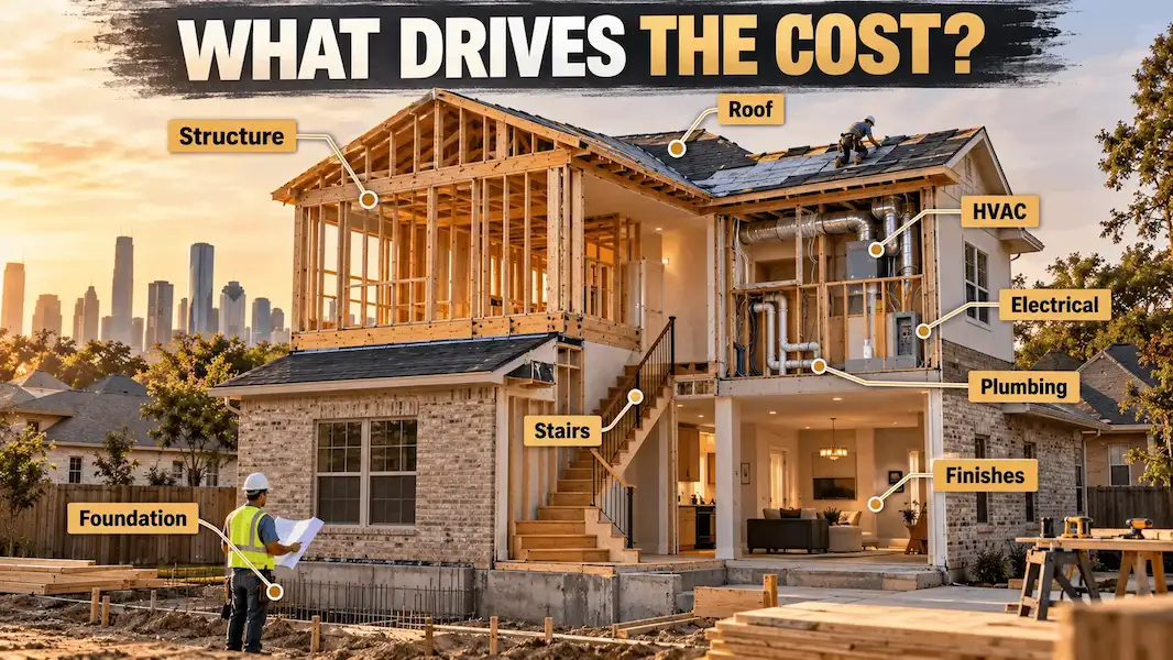 Factors that affect the cost of a second floor addition