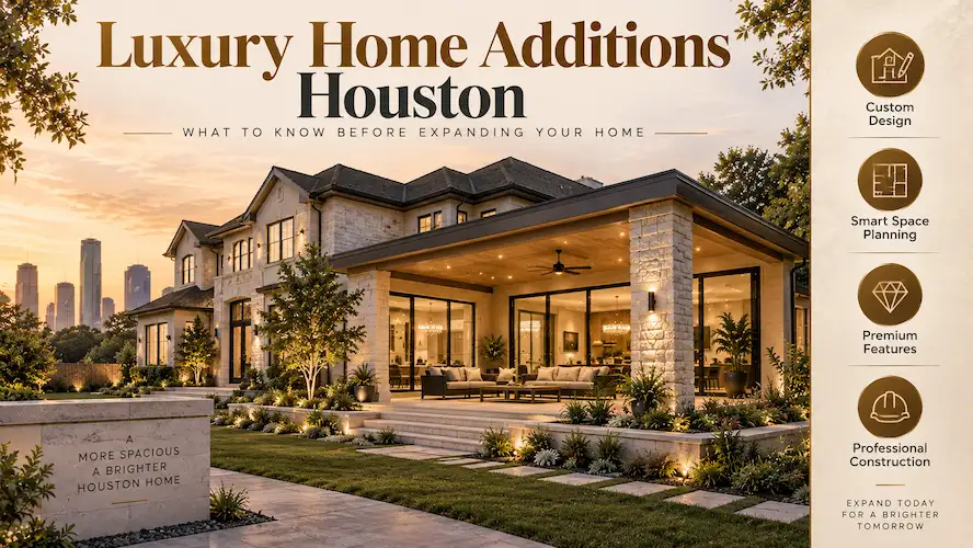 Luxury Additions Houston Homeowners Can Customize